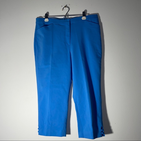Ruby Rd. Pants - Ruby Rd Women's Capri Cropped elastic waist Pants Size 14